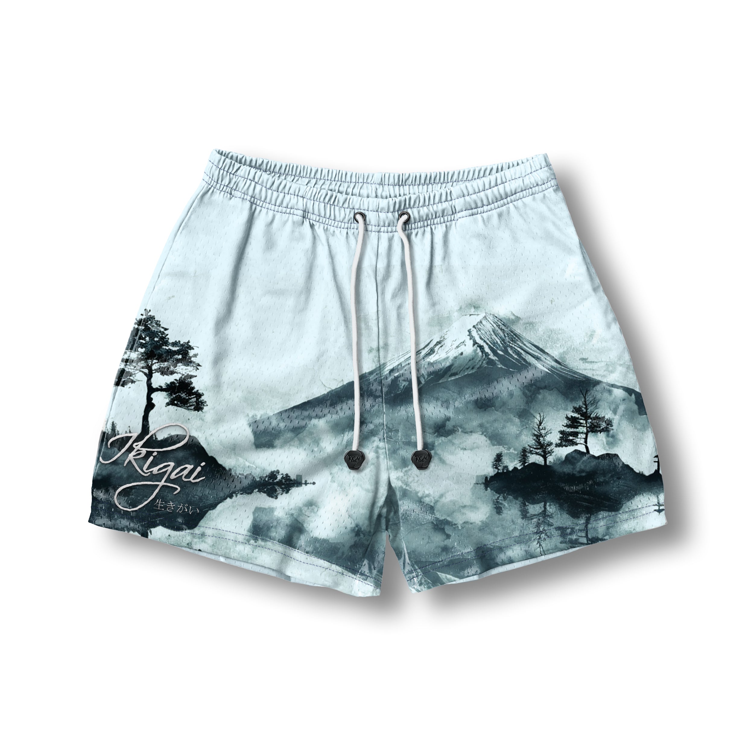 ★MAINBOOTH★Sprinkle Oversized Shorts(SKY BLUE)★正規品 Blue Mindblown Print Denim Shorts by Sky High Farm Workwear